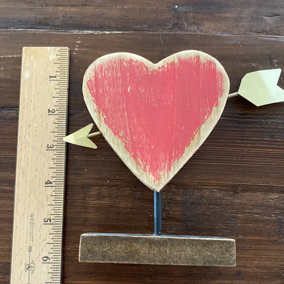 Wooden Valentine Decor SET (hanging & table/mantle top) - Picture 11 of 12